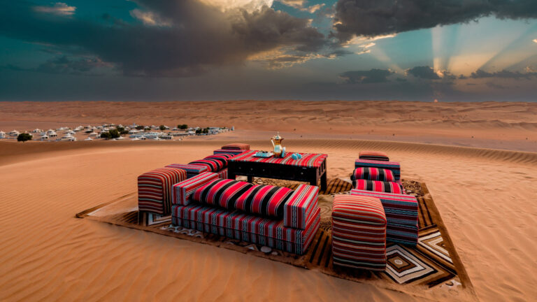 Privates dinner ©desert nights camp