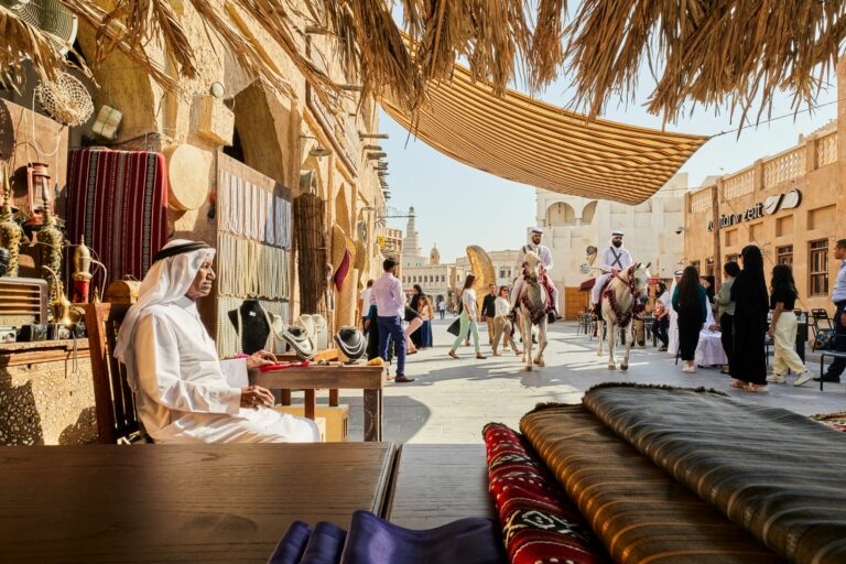 Souq waqif doha stopover qatar welt der reisen